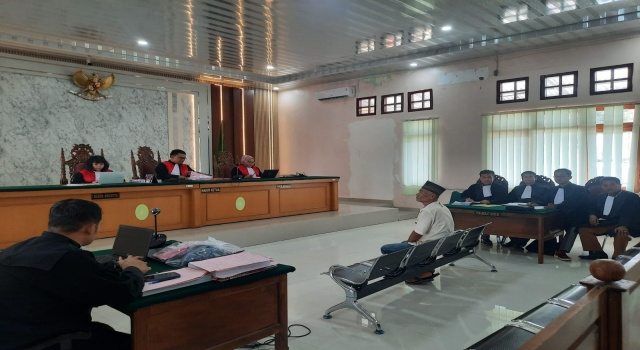 Dihadapan Hakim, Mizar Minta Maaf Kepada&nbsp;Angkasa