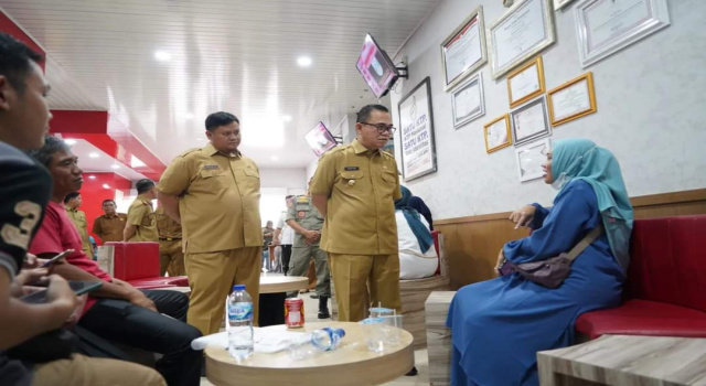 PJ Bupati Hani S Rustam Sidak Sejumlah Instansi Pemkab Banyuasin Pasca&nbsp;Lebaran