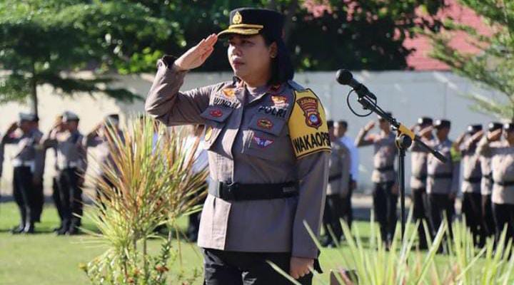 Kompol Winda Adhiningrum Pimpin Upacara Hari Kesadaran&nbsp;Nasional