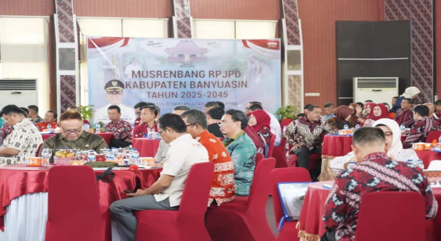Musrenbang RPJPD Banyuasin 2024, PJ Bupati Wujudkan Banyuasin Berkilau&nbsp;2045