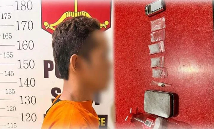 Unit Reskrim Polsek Satui Ungkap Kasus Narkoba, ini Barang&nbsp;Buktinya