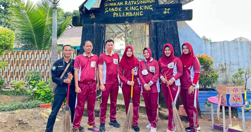 Polda Sumsel Giat Bakti Religi Hari Bhayangkara Ke&nbsp;78