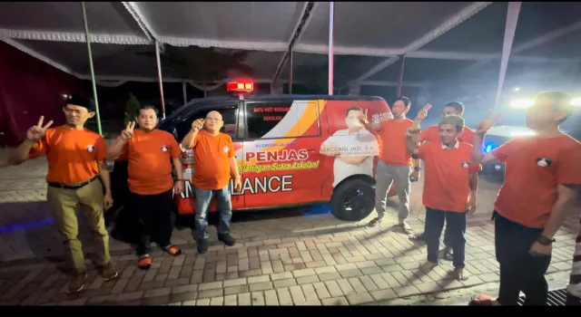 PENJAS Betung Inisiatif Buat Ambulance Gratis, Tanda Dukungan Penuh Untuk H&nbsp;Askolani