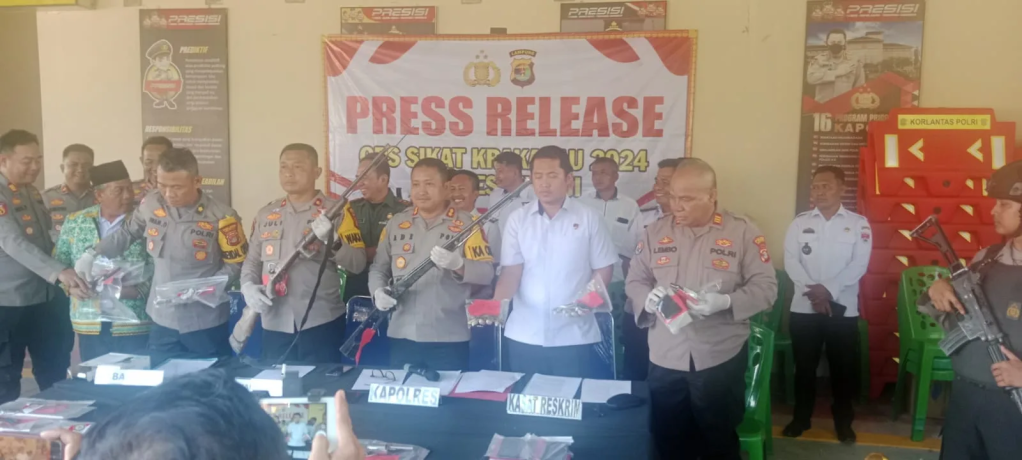 Polres Mesuji Gelar Press&nbsp;Release