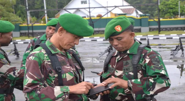 Sidak HP Prajurit Untuk Cegah Pelanggaran Judi&nbsp;Online