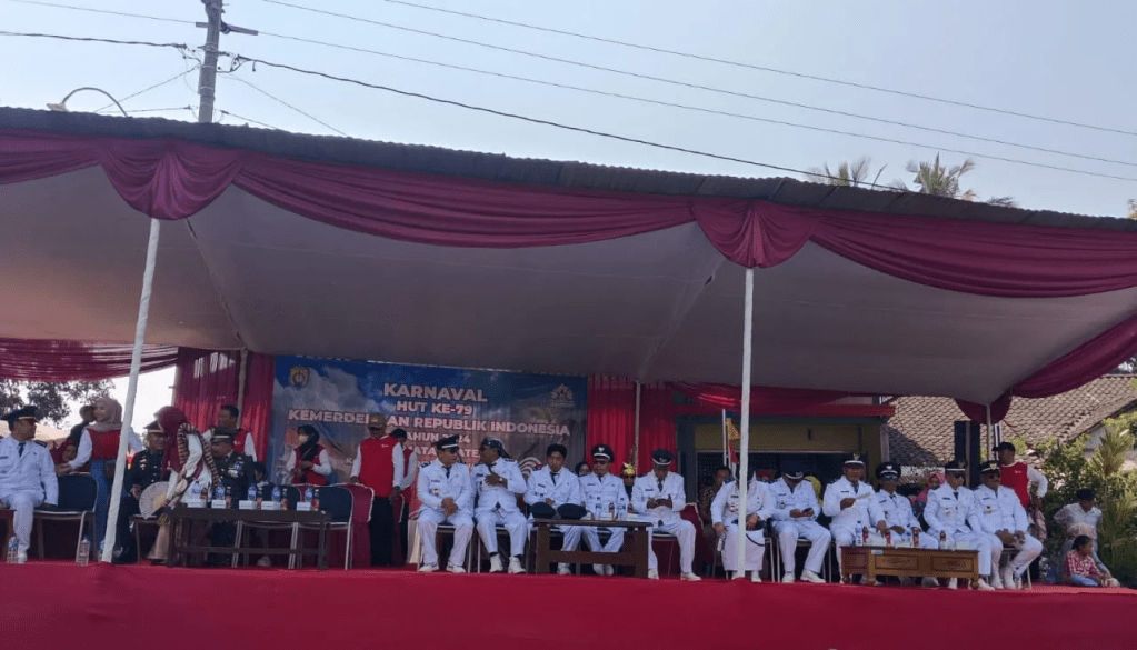 Karnaval Pembangunan dalam Rangka HUT Ke 79 Kemerdekaan RI di Kecamatan&nbsp;Patean