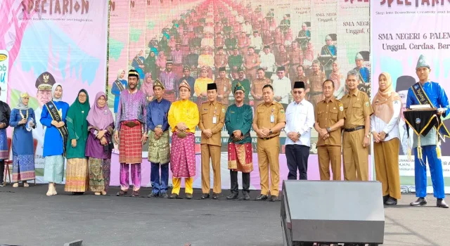 SMAN 6 Palembang Gelar Spectarion, Ini Yang Disampaikan Kepala&nbsp;Sekolahnya