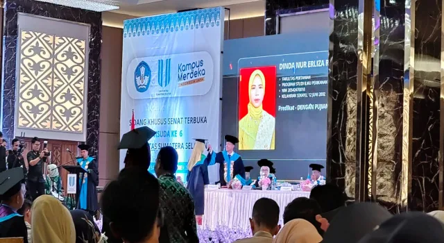 Wisuda Ke-6 Universitas Sumatera Selatan, Sebanyak 216 yang&nbsp;Diwisuda