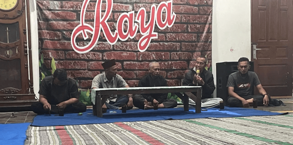 Ramah Tamah Organisasi Kusumo Manunggal Roso Trah Sultan Hadiwijaya dengan Danramil&nbsp;Plupuh