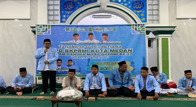 Gelar Milad ke- 47 Dengan Tasyakuran dan Doa Bersama di Masjid Al Hidayah, Ini Kata Ketua DPD BKPRMI Kota&nbsp;Medan