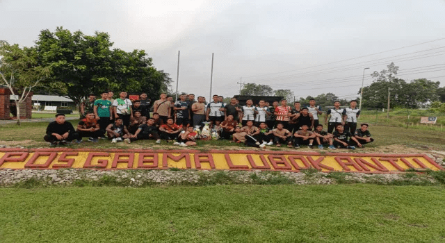 Menuju Hidup Sehat Jasmani Kuat, Satgas Yonzipur 5/ABW Olahraga Bersama&nbsp;TDM